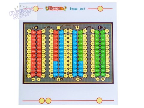 Jawa Edukacyjna gra planszowa LICZMANIA - matematyka bez problemów GR0286