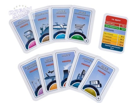 Jawa Strategiczna gra planszowa FINANSE - forma monopolu GR0316 Jawa Strategiczna gra planszowa FINANSE - forma monopolu GR0316