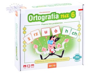 Jawa Edukacyjna gra planszowa Ortografia na 6 Nauka poprawnej pisowni GR0382