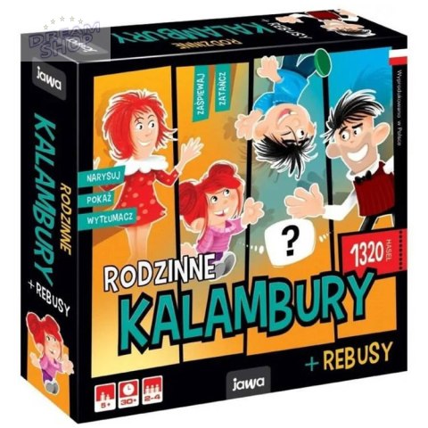 Jawa Gra Rodzinne Kalambury i Rebusy GR0544