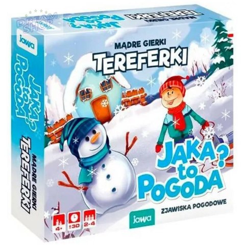 Jawa Gra Mądre gierki Tereferki - JAKA TO POGODA? Zjawiska pogodowe GR0545 Jawa Gra Mądre gierki Tereferki - JAKA TO POGODA? Zjawiska pogodowe GR0545