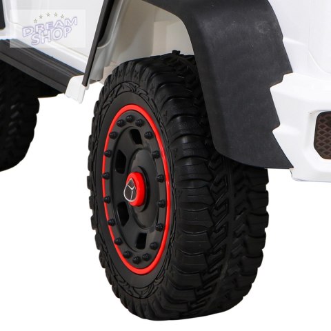 Pojazd Mercedes G63 6x6 AMG Biały Pojazd Mercedes G63 6x6 AMG Biały