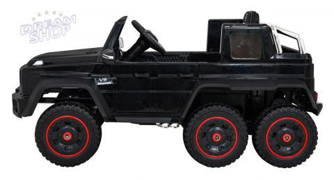Pojazd Mercedes G63 6x6 AMG Czarny Pojazd Mercedes G63 6x6 AMG Czarny