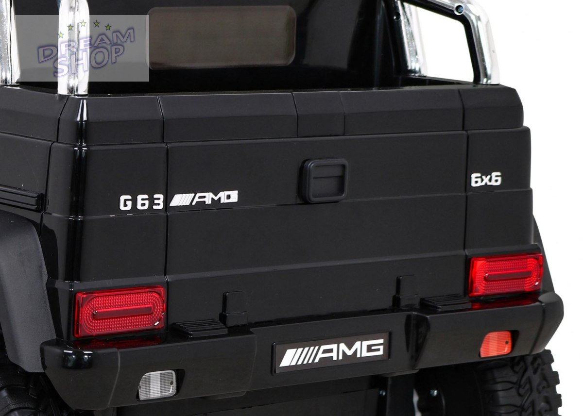 Pojazd Mercedes G63 6x6 AMG Czarny Pojazd Mercedes G63 6x6 AMG Czarny