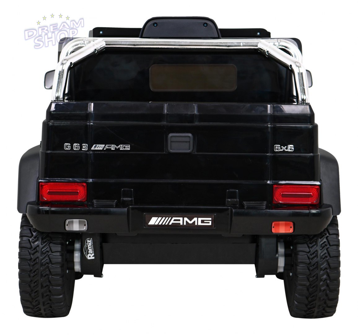 Pojazd Mercedes G63 6x6 AMG Czarny Pojazd Mercedes G63 6x6 AMG Czarny
