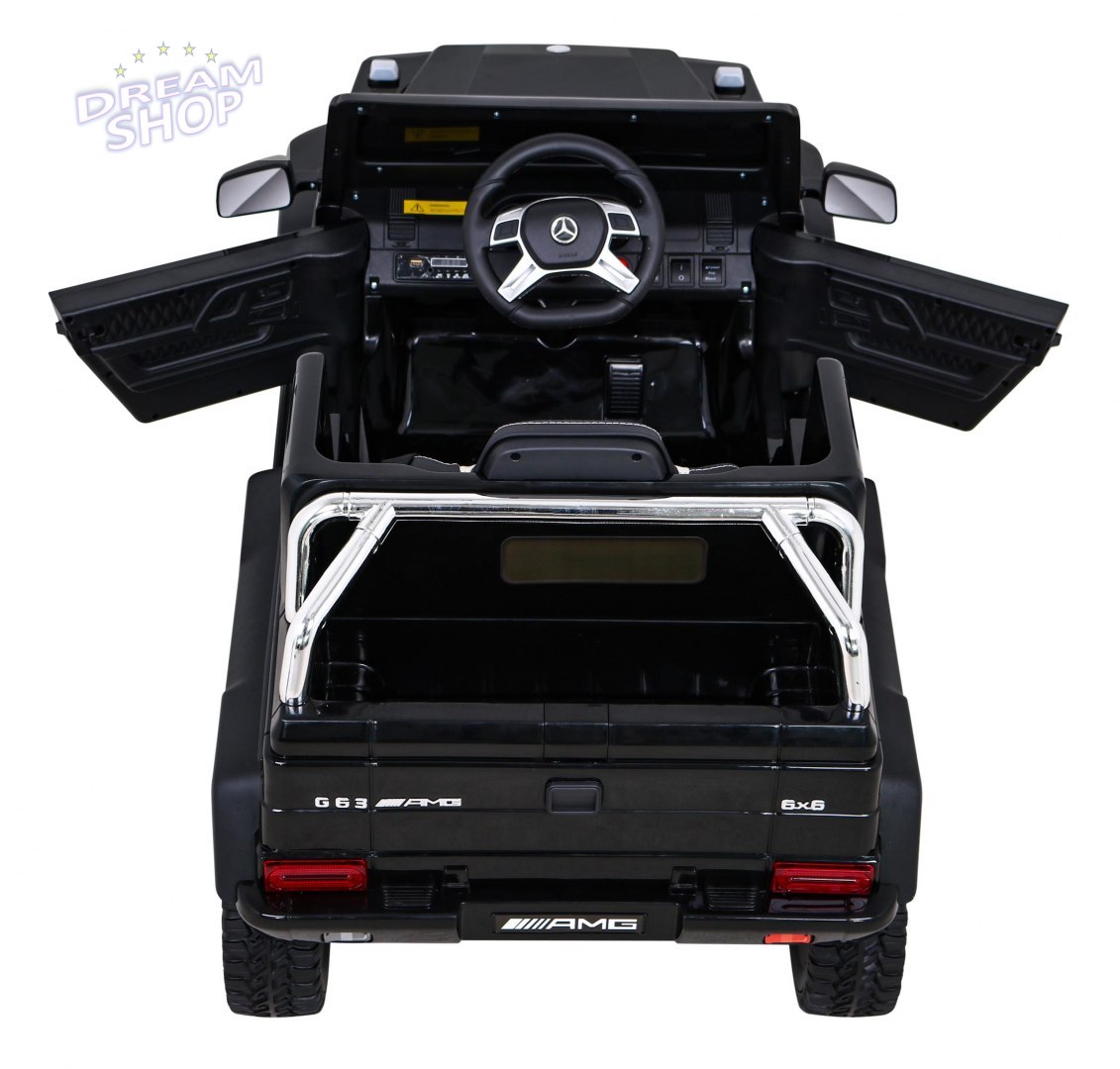 Pojazd Mercedes G63 6x6 AMG Czarny Pojazd Mercedes G63 6x6 AMG Czarny