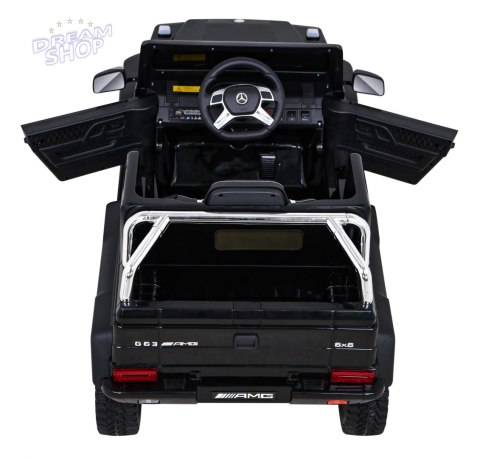 Pojazd Mercedes G63 6x6 AMG Czarny Pojazd Mercedes G63 6x6 AMG Czarny