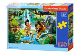 Puzzle 120-elementów Jungle Book