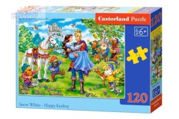 Puzzle 120-elementów Snow White - Happy Ending
