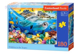 Puzzle 180 el. Dolphins in the Tropics