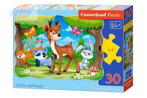 Puzzle 30 el. Deer and Friends Puzzle 30 el. Deer and Friends