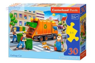 Puzzle 30 el. Garbage Car