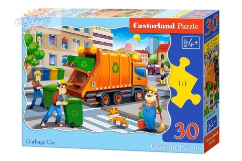 Puzzle 30 el. Garbage Car Puzzle 30 el. Garbage Car