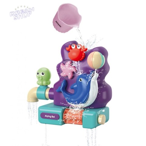 WOOPIE Zabawka Wodna do Kąpieli Delfinek + Kubeczek WOOPIE Zabawka Wodna do Kąpieli Delfinek + Kubeczek