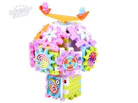 Kolorowe ruchome Klocki WAFLE 165 ele ZA4198 Kolorowe ruchome Klocki WAFLE 165 ele ZA4198