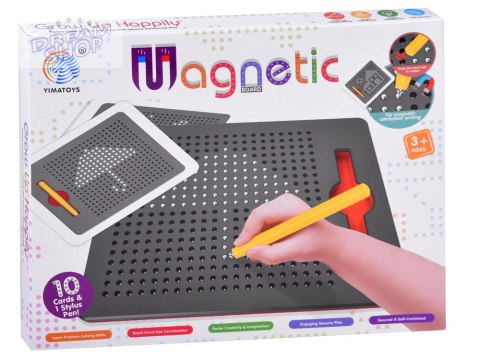 Kreatywna Tablica z kulkami magnetycznymi Kreatywna zabawa ZA4187 Kreatywna Tablica z kulkami magnetycznymi Kreatywna zabawa ZA4187
