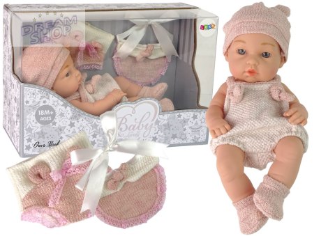 Lalka Słodki Bobas Sweter Czapeczka Różowa 30 cm Lalka Słodki Bobas Sweter Czapeczka Różowa 30 cm