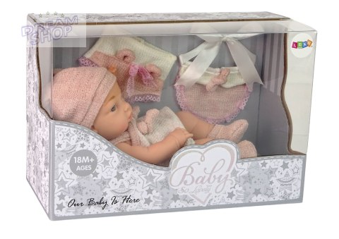Lalka Słodki Bobas Sweter Czapeczka Różowa 30 cm Lalka Słodki Bobas Sweter Czapeczka Różowa 30 cm