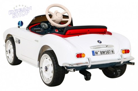 Pojazd BMW 507 Retro Biały Pojazd BMW 507 Retro Biały