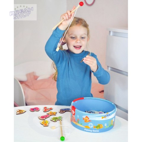 TOOKY TOY Gra Zręcznościowa Łowienie Rybek Wędkowanie