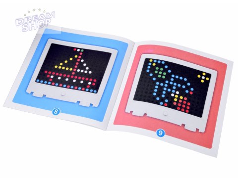 Tablica led mozaika z lampkami układanka ZA4188 Tablica led mozaika z lampkami układanka ZA4188