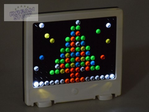 Tablica led mozaika z lampkami układanka ZA4188 Tablica led mozaika z lampkami układanka ZA4188