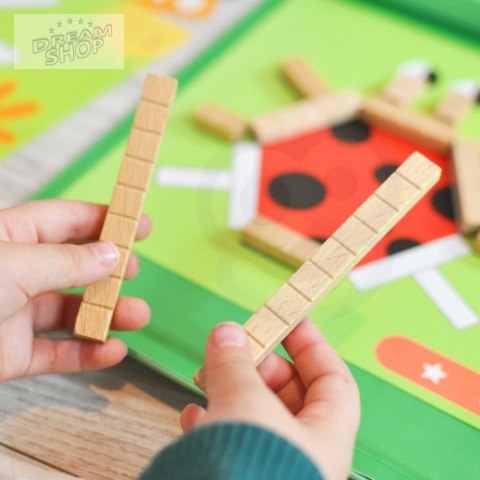 Tooky Toy Układanka Gra Logiczna Łamigłówki Klocki Magnetyczne dla Dzieci 49 el. Tooky Toy Układanka Gra Logiczna Łamigłówki Klocki Magnetyczne dla Dzieci 49 el.