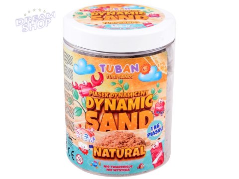 Tuban piasek dynamiczny 1kg naturalny ZA4184 Tuban piasek dynamiczny 1kg naturalny ZA4184