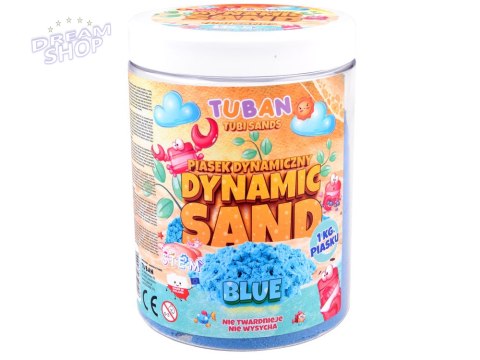 Tuban piasek dynamiczny 1kg niebieski ZA4181 Tuban piasek dynamiczny 1kg niebieski ZA4181