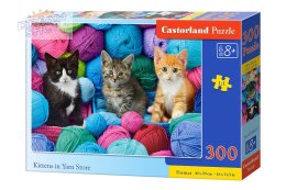 Puzzle 300 el. Kittens in Yarn Store