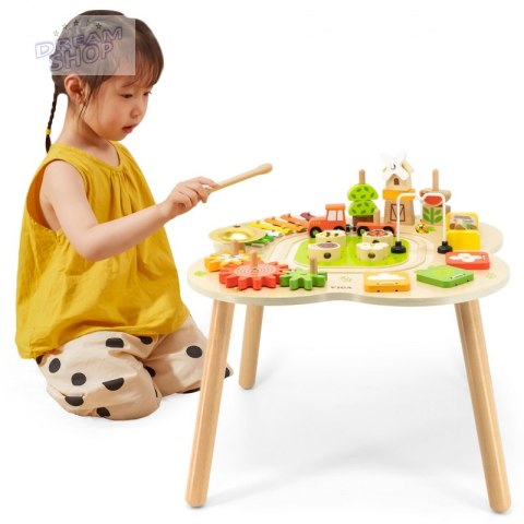 Viga PolarB Stół Stolik Edukacyjny Aktywności Piramidka Cymbałki Sensoryka Montessori Viga PolarB Stół Stolik Edukacyjny Aktywności Piramidka Cymbałki Sensoryka Montessori