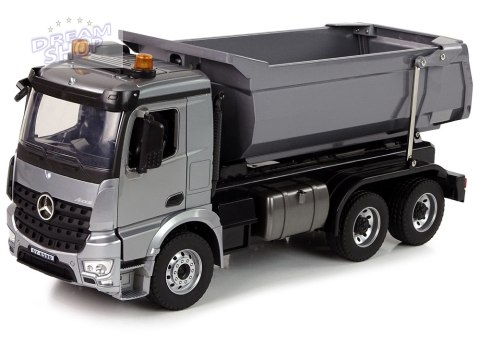 Wywrotka Metalowa Mercedes Arocs Ciężarówka R/C Aplikacja E590-003 Wywrotka Metalowa Mercedes Arocs Ciężarówka R/C Aplikacja E590-003