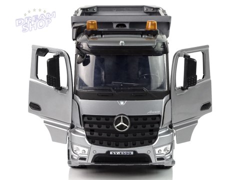 Wywrotka Metalowa Mercedes Arocs Ciężarówka R/C Aplikacja E590-003 Wywrotka Metalowa Mercedes Arocs Ciężarówka R/C Aplikacja E590-003
