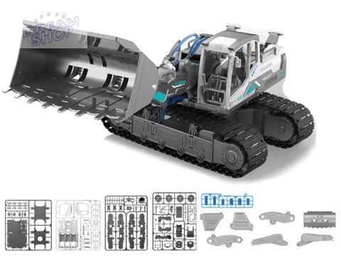 Zestaw DIY Koparka Gąsienicowa Buldożer Hydraulic Power Zestaw DIY Koparka Gąsienicowa Buldożer Hydraulic Power