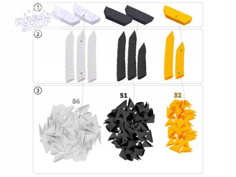 Alexander Kreatywne Origami 3D PSZCZOŁA 2347