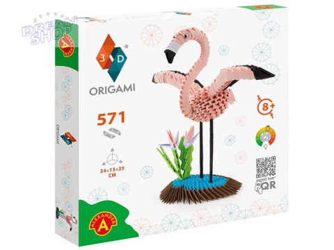 Alexander Zestaw kreatywny Origami 3D FLAMING 2572