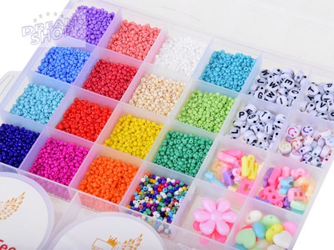 Koraliki do bransoletek zestaw koralików DIY biżuteria dla dzieci ZA4172 Koraliki do bransoletek zestaw koralików DIY biżuteria dla dzieci ZA4172