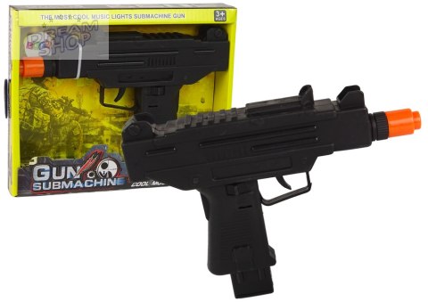 Pistolet Czarny Dla Dzieci Wibracje Dźwięk Pistolet Czarny Dla Dzieci Wibracje Dźwięk