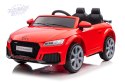 Pojazd Na Akumulator Audi TTRS Czerwone