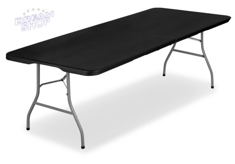 Stół cateringowy IMPRO składany w walizkę 240 cm czarny Stół cateringowy IMPRO składany w walizkę 240 cm czarny