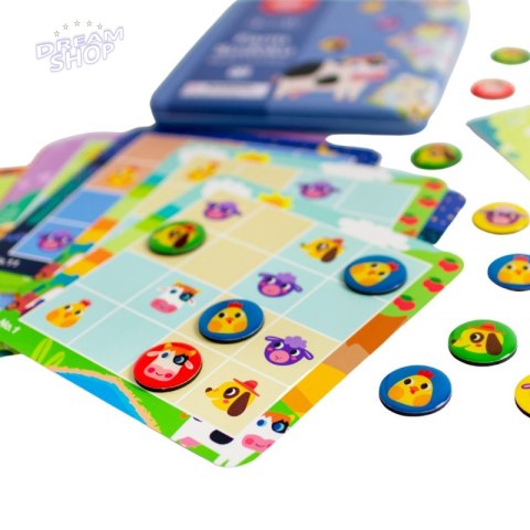 TOOKY TOY Gra Sudoku Dla Dzieci Wersja Farma TOOKY TOY Gra Sudoku Dla Dzieci Wersja Farma