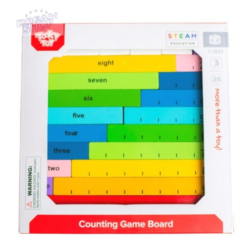 Tooky Toy Drewniana Tablica Matematyczna Nauka Liczenia Liczydło Tooky Toy Drewniana Tablica Matematyczna Nauka Liczenia Liczydło