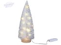 Choinka Dekoracyjna Biała Lampki Świąteczne Dekoracja Boże Narodzenie
