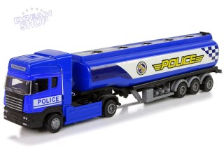 Ciężarówka Cysterna Niebieska Policja 30 cm Długości