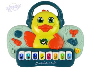 Interaktywne Pianinko Kaczuszka DJ Dźwięk Instrumenty Muzyczne Melodie