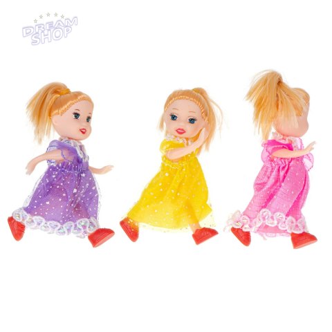 Lalki laleczki do domku dla lalek zestaw 3szt 10cm Lalki laleczki do domku dla lalek zestaw 3szt 10cm