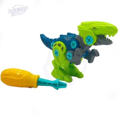 WOOPIE Zestaw Dinozaury do Skręcania 4 szt. Zestaw Konstrukcyjny w Pudełku + 2 Śrubokręty WOOPIE Zestaw Dinozaury do Skręcania 4 szt. Zestaw Konstrukcyjny w Pudełku + 2 Śrubokręty