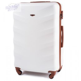 402, Duża walizka podróżna Wings L, Silver White
