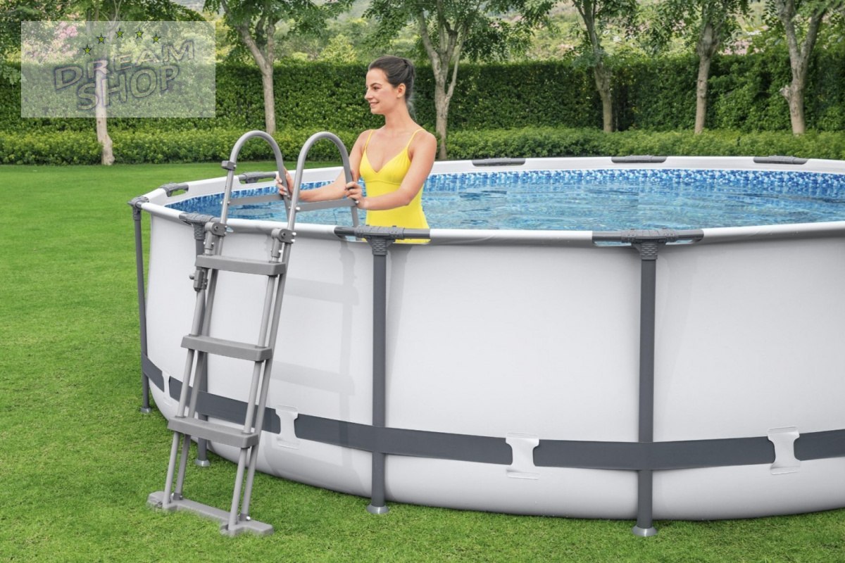 Basen Stelażowy 12FT 366x100 cm Steel Pro Max BESTWAY Basen Stelażowy 12FT 366x100 cm Steel Pro Max BESTWAY