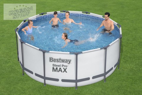 Basen Stelażowy 12FT 366x122 cm SteelPRO BESTWAY Basen Stelażowy 12FT 366x122 cm SteelPRO BESTWAY